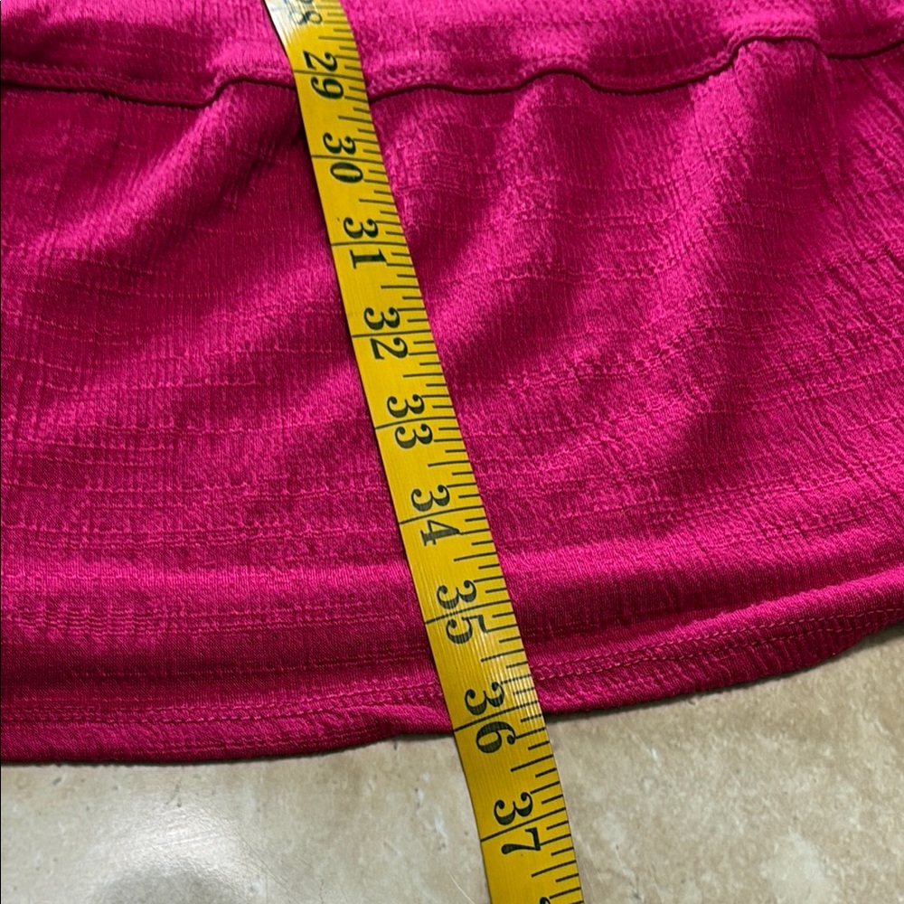 Max studio, Vibrant Pink Tiered Dress - Picture 11 of 14